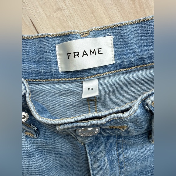 Frame Denim Light Blue Women's Jeans - Picture 2 of 5